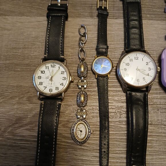 Huge Watch Lot of 25+ Mixed Brands Vintage & Modern Parts/Repair Untested-Box 40 main image 7